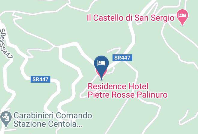 Salerno - Residence Hotel Pietre Rosse Palinuro Maps