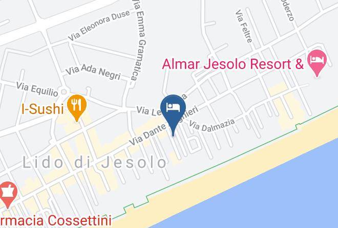 Venice - Residence Hotel Progresso Maps