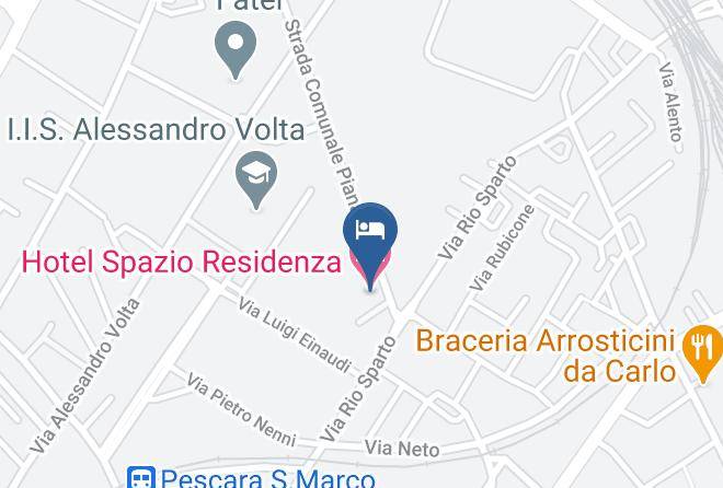 Pescara - Hotel Spazio Residenza Maps