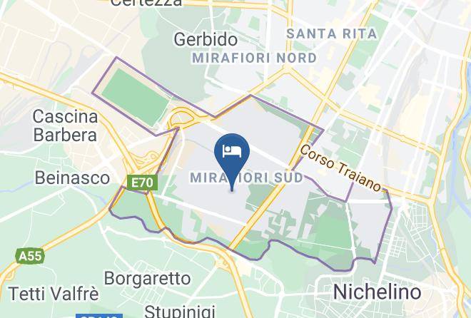 Turin - Residence Hotel Torino Uno Maps
