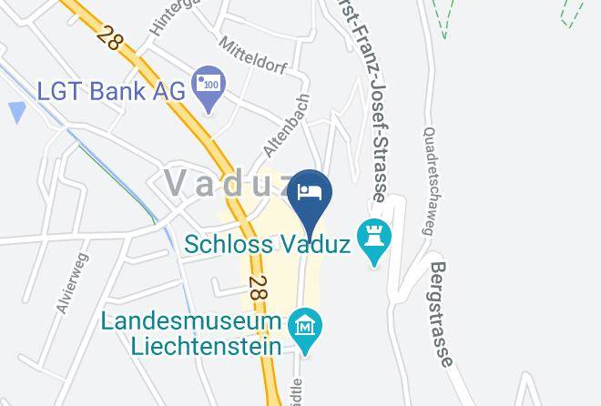 Vaduz - Hotel Residence Maps