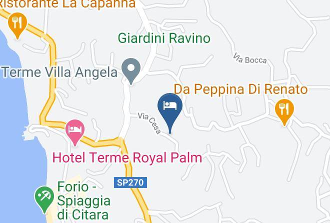 Naples - Residence Hotel Villa Marinu Maps