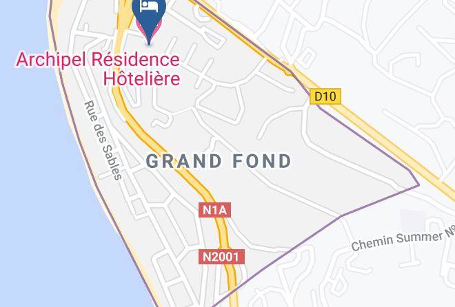Saint Paul - Archipel Residence Hoteliere Maps