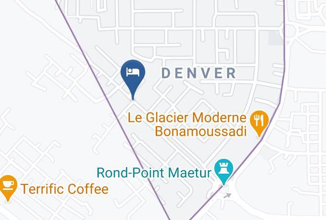 Wouri - Residence Hoteliere Borel Denver Maps