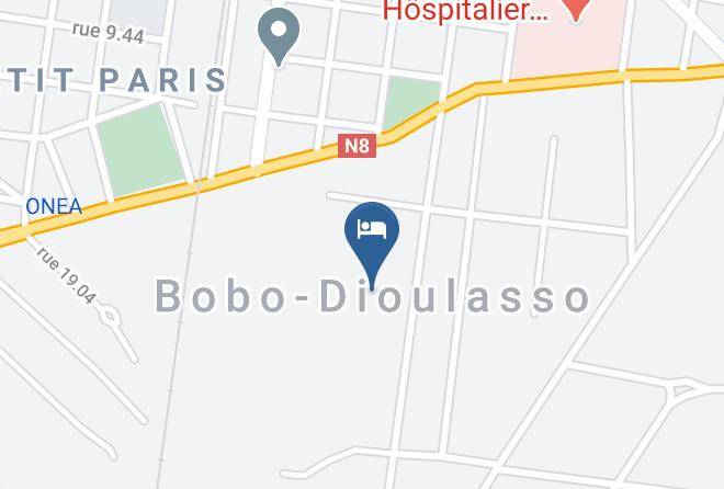 Houet - Residence Hoteliere Dab'sco Maps