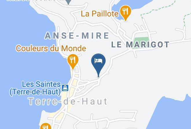 Terre De Haut - Residence Hoteliere Hurlevent Maps