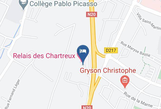 Essonne - Residence Hoteliere La Cerisaie Maps