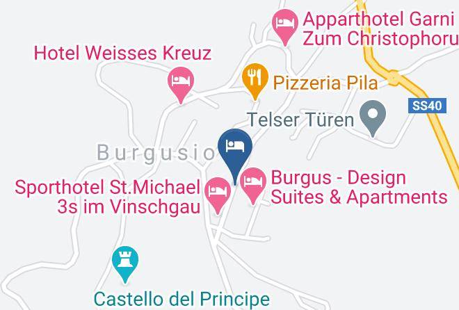 Bolzano - Residence Hubertus Maps