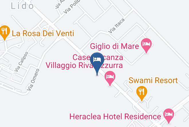 Residence I Giardini Elisei Map