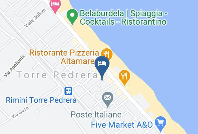 Rimini - Residence I Girasoli Maps