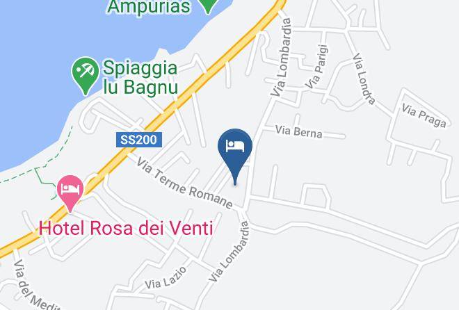 Sassari - Residence Ibiscus Maps
