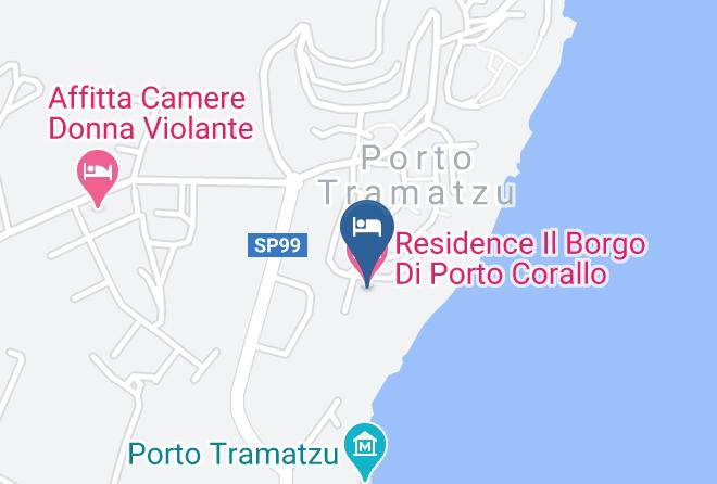 Residence Il Borgo Di Porto Corallo Map