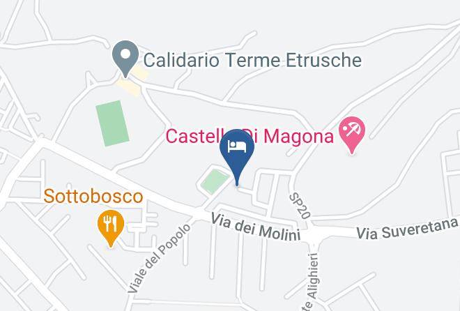 Leghorn - Residence Il Castagno Toscana Maps