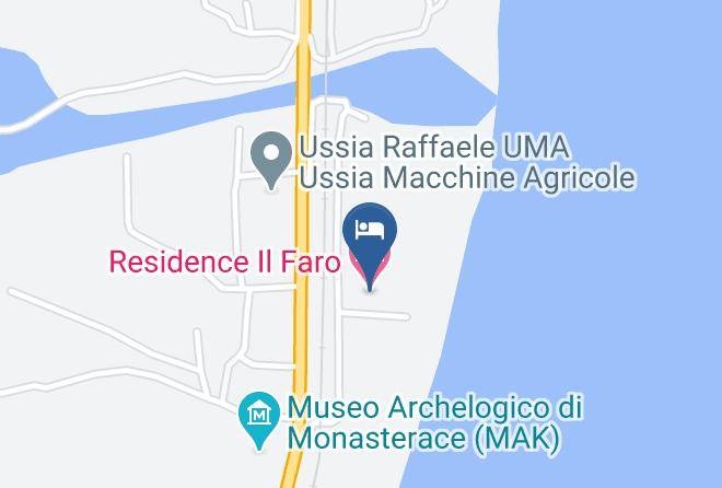 Reggio Di Calabria - Residence Il Faro Maps