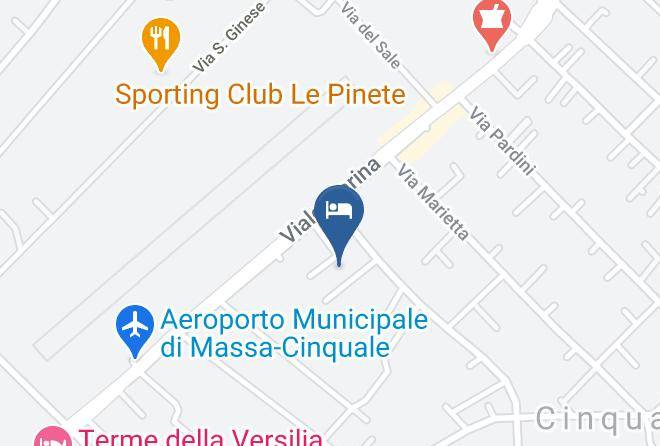 Massa Carrara - Residence Il Palco Maps