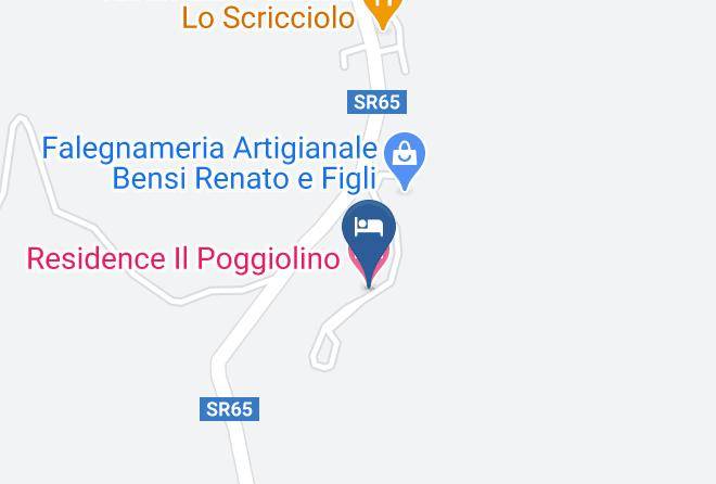 Residence Il Poggiolino Map