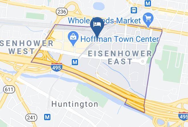 Residence Inn By Marriott Alexandria Old Town South At Carlyle Map