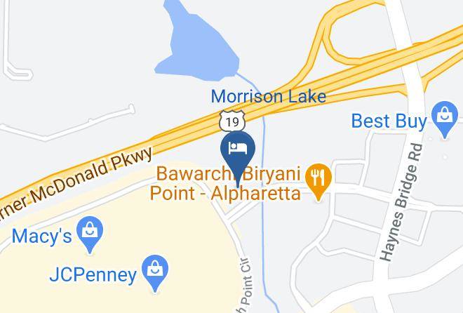 Fulton - Residence Inn By Marriott Atlanta Alpharetta North Point Mall Maps