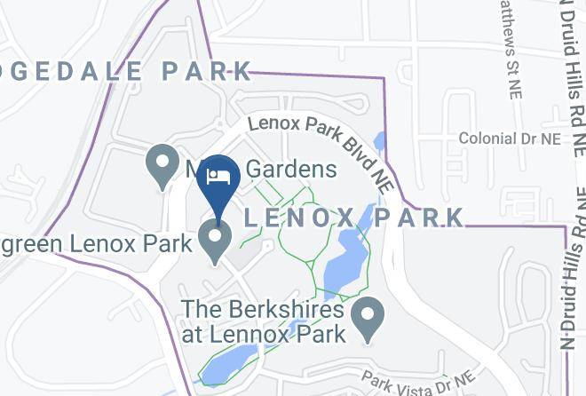 Dekalb - Residence Inn By Marriott Atlanta Buckhead Lenox Park Maps