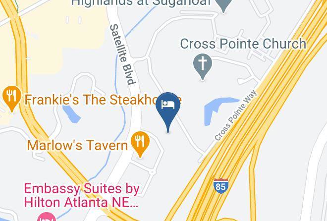 Gwinnett - Residence Inn By Marriott Atlanta Ne Duluth Sugarloaf Maps