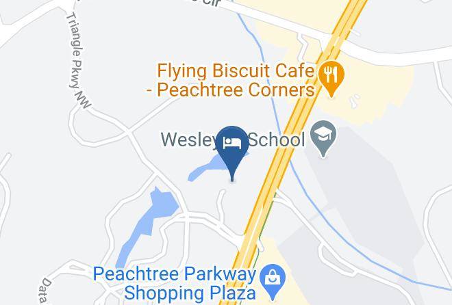 Gwinnett - Residence Inn By Marriott Atlanta Norcross Peachtree Corners Maps
