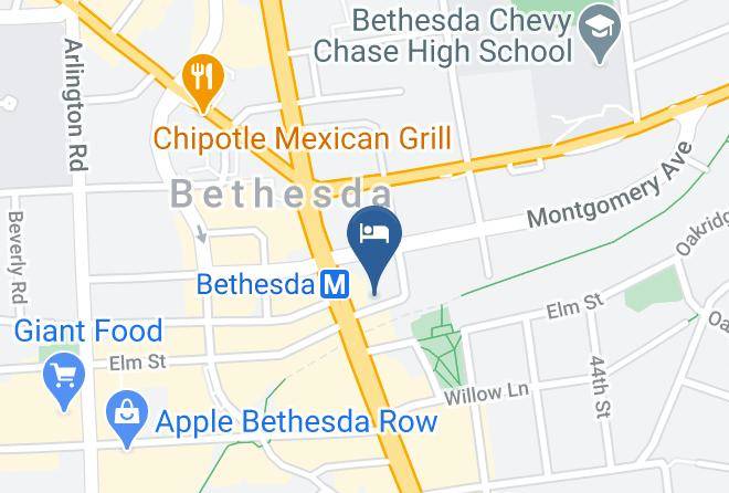 Montgomery - Residence Inn By Marriott Bethesda Downtown Maps
