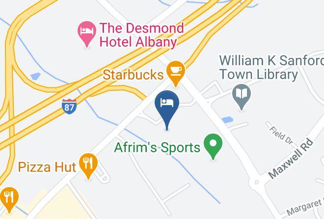 Albany - Residence Inn By Marriott Albany Airport Maps