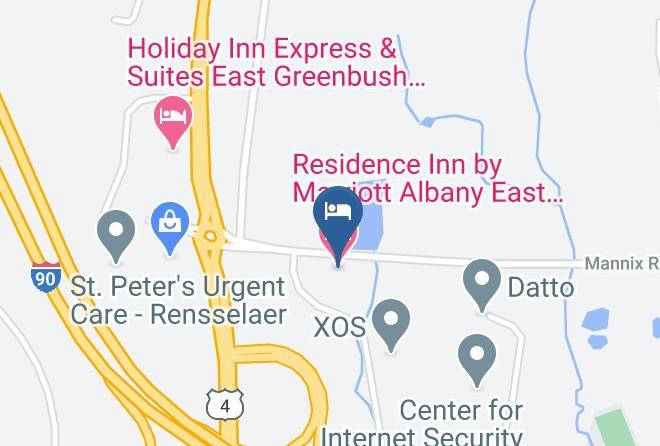 Residence Inn By Marriott Albany East Greenbush Tech Valley Map