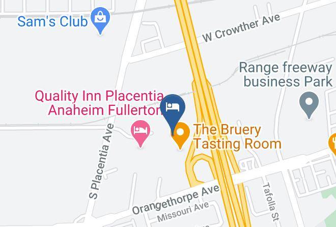 Orange - Residence Inn By Marriott Anaheim Placentia Fullerton Maps