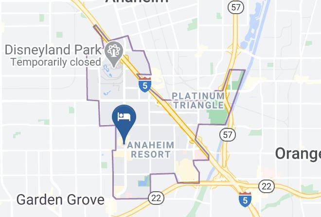 Orange - Residence Inn By Marriott Anaheim Resort Area Garden Grove Maps