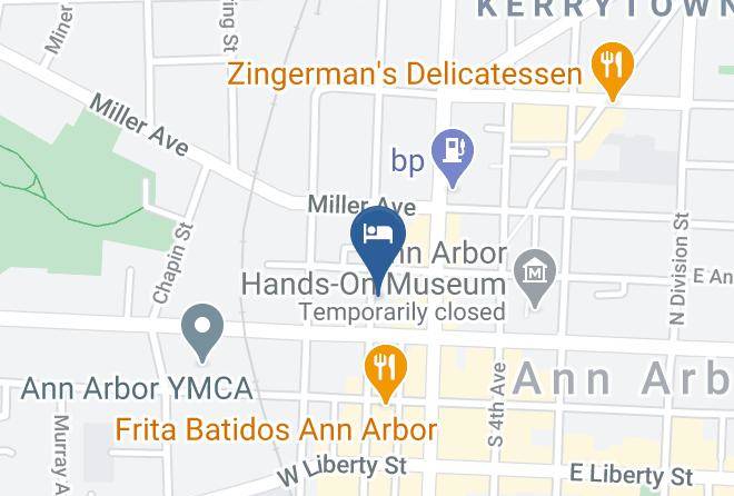 Washtenaw County Bach - Residence Inn By Marriott Ann Arbor Downtown Maps