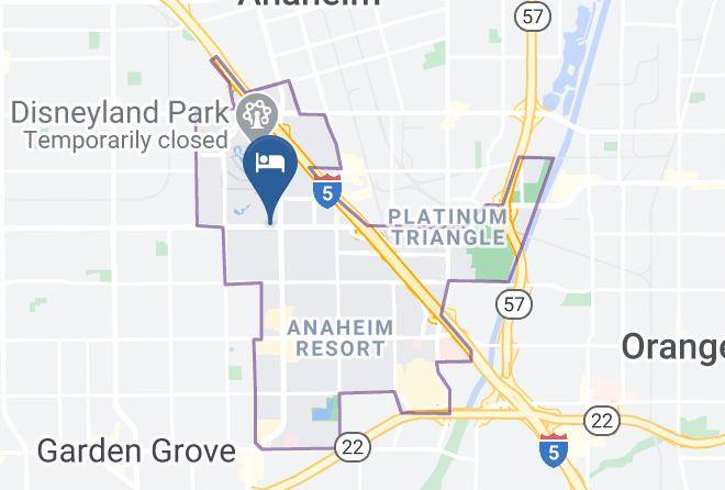 Orange - Residence Inn By Marriott At Anaheim Resort Convention Center Maps