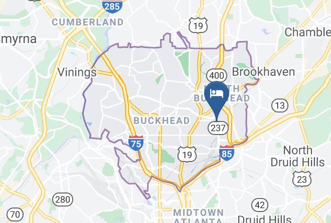Fulton - Residence Inn By Marriott Atlanta Buckhead Maps