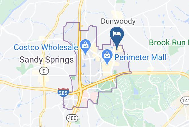Dekalb - Residence Inn By Marriott Atlanta Perimeter Center Dunwoody Maps