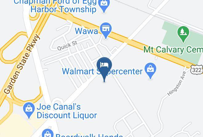 Atlantic - Residence Inn By Marriott Atlantic City Airport Egg Harbor Township Maps