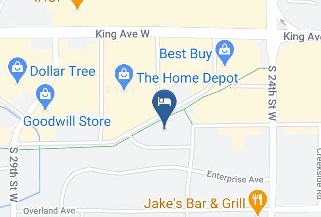 Yellowstone - Residence Inn By Marriott Billings Maps