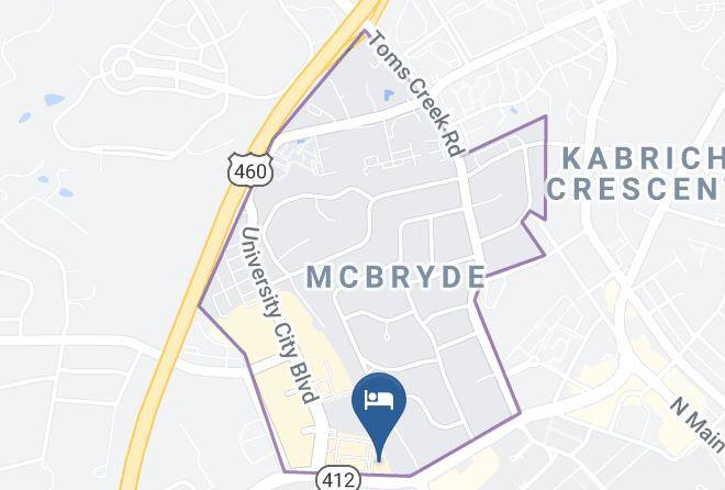 Montgomery - Residence Inn By Marriott Blacksburg University Maps
