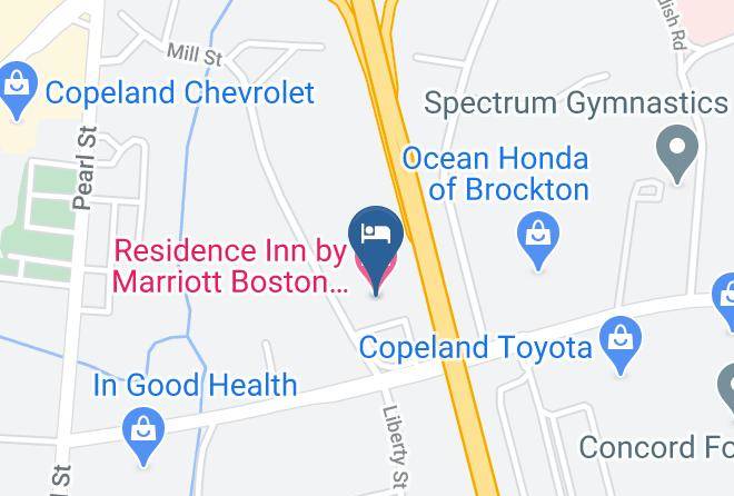 Plymouth - Residence Inn By Marriott Boston Brockton Easton Maps