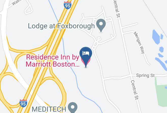 Residence Inn By Marriott Boston Foxborough Map