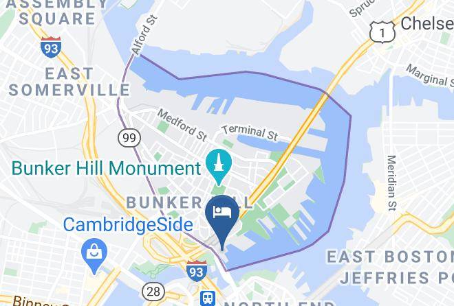 Suffolk - Residence Inn Boston Harbor On Tudor Wharf Maps
