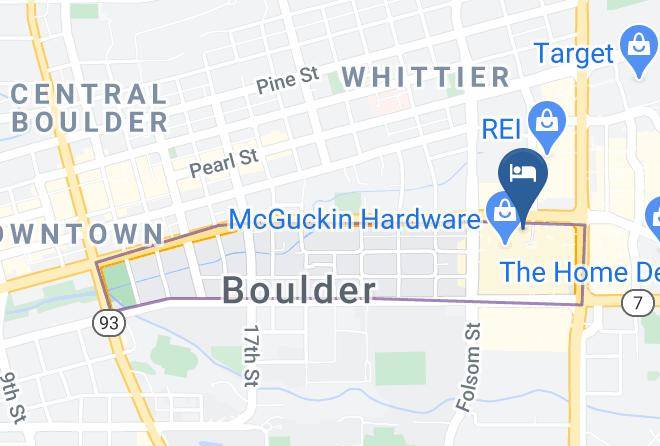 Boulder - Residence Inn By Marriott Boulder Canyon Boulevard Maps