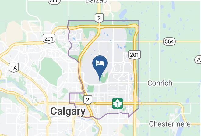 Division 6 - Residence Inn By Marriott Calgary Airport Maps