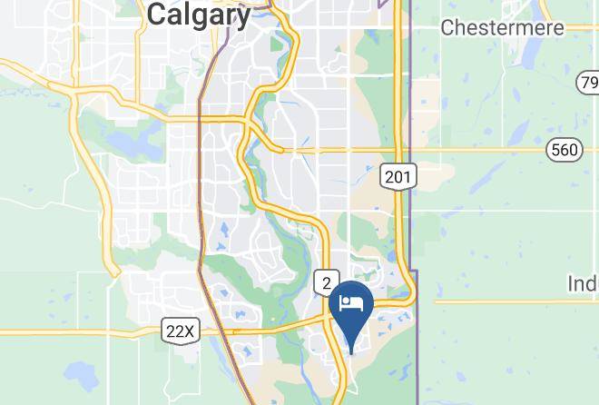 Division 6 - Residence Inn By Marriott Calgary South Maps