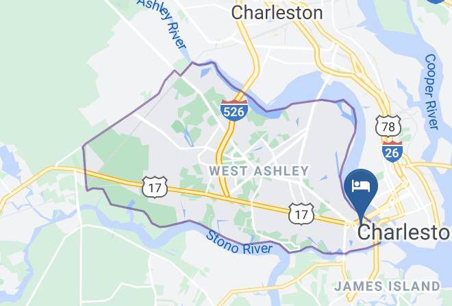 Charleston - Residence Inn By Marriott Charleston Downtown Riverview Maps