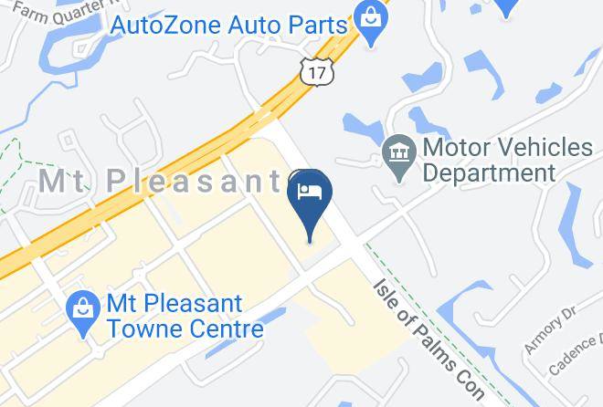 Charleston - Residence Inn By Marriott Charleston Mt Pleasant Maps