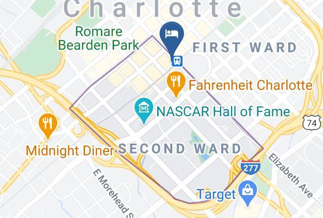 Mecklenburg - Residence Inn By Marriott Charlotte City Center Maps