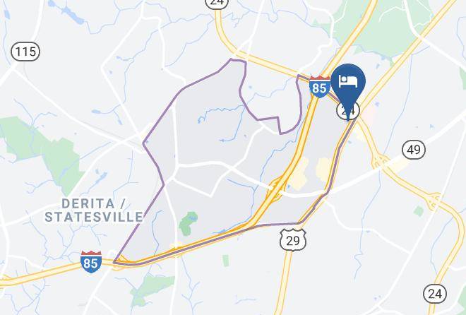 Mecklenburg - Residence Inn By Marriott Charlotte University Research Park Maps