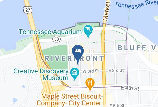Hamilton - Residence Inn By Marriott Chattanooga Downtown Maps