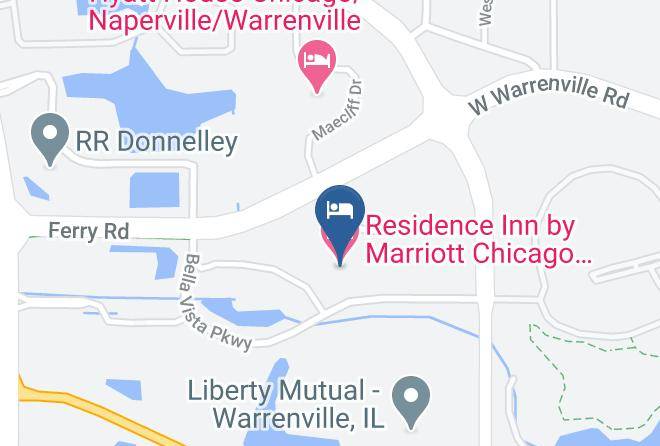 Dupage - Residence Inn By Marriott Chicago Naperville Warrenville Maps
