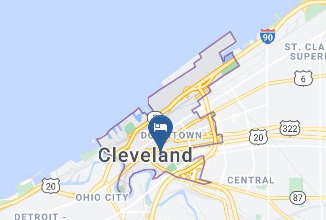 Cuyahoga - Residence Inn By Marriott Cleveland Downtown Maps